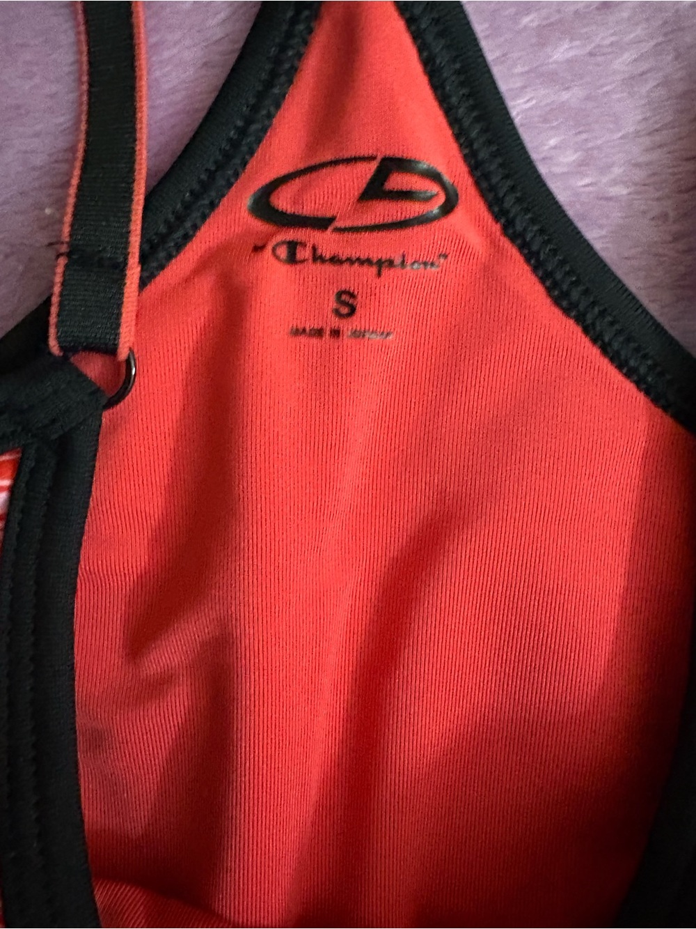 Champion Patterned Racerback Tank Top - Picture 2 of 3